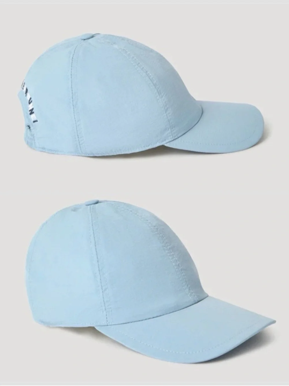 Sunnei Elastic Baseball Cap, Light Blue